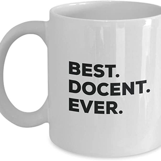 CustomHappy - Wholesale Coffee Mug - Docent Gifts, Best Docent Ever Mug, Gift For Docent