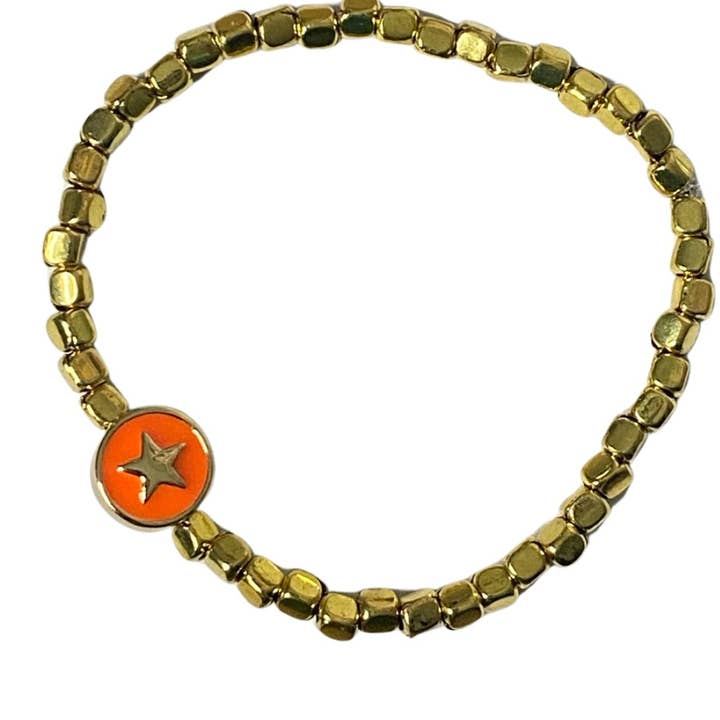 Golden Star stretcharmband voor wholesale door Anthologie, Co.