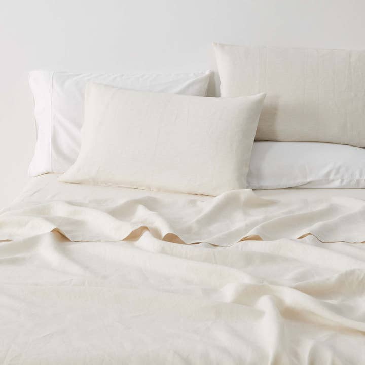 BH Collective - Wholesale Bedding Pillowcase/Sham - 100% European Flax Linen Pillowcase Set10