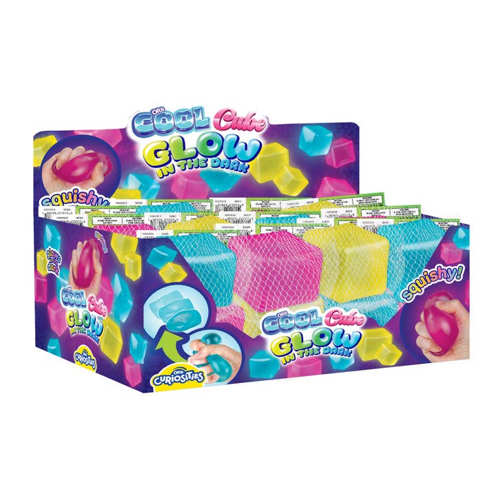 Orb Toys - Wholesale Squishy Toy - Kids & Baby - Cool Cubes Glow in the Dark3