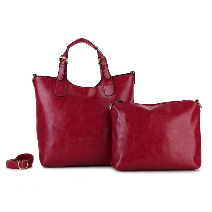 INES DELAURE - Wholesale Tote Bag - Women's - 2 in 1 tote bag9
