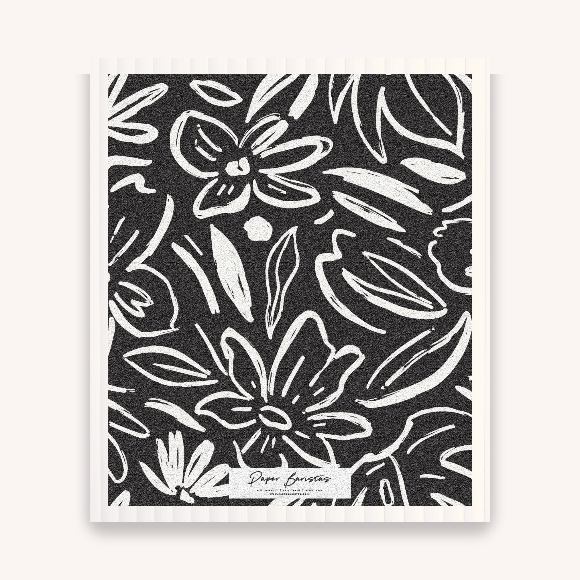 Paper Baristas – Großhandel Küchenhandtuch – Set aus 3 schwedischen Geschirrtüchern: Earthy Florals Combo3
