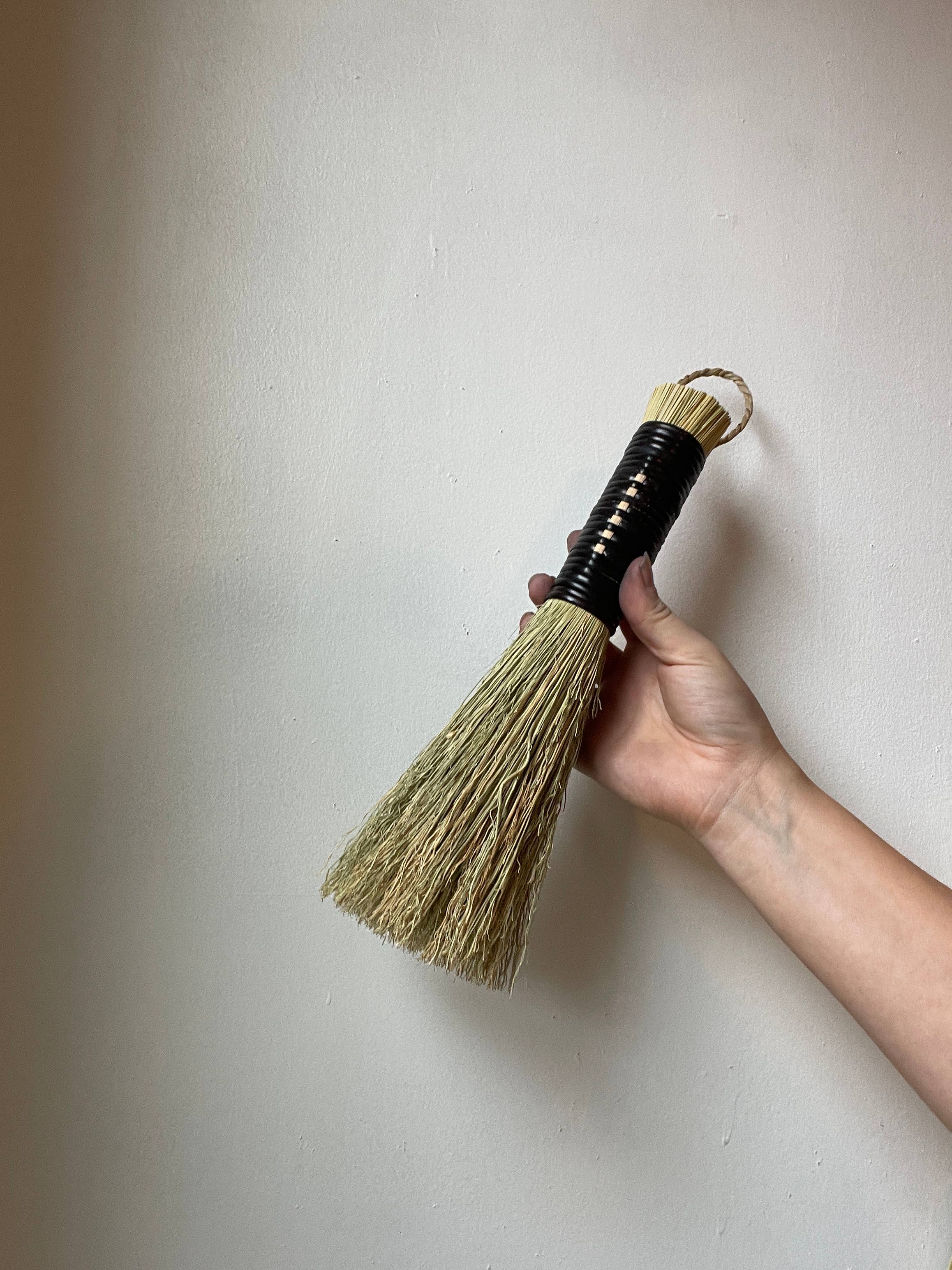 Husk Brooms - Wholesale Whisk - Cane Wrapped Fine Craft Brush5