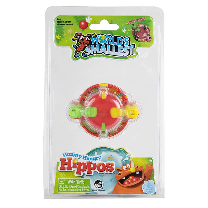 Super Impulse USA - Wholesale Toy Set - Kids - World's Smallest Hungry Hungry Hippos