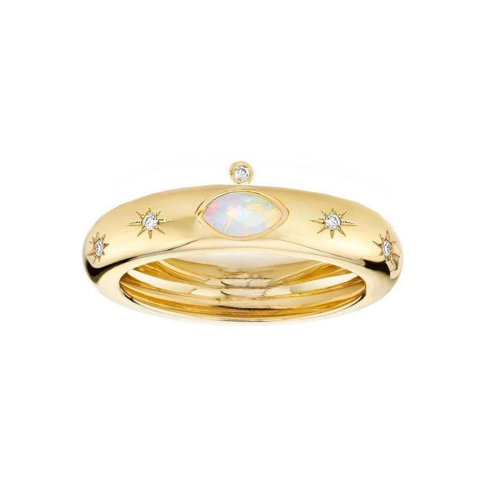 EIGHT FIVE ONE - Vendita all'ingrosso Anelli multipietra - Anello Athena Opal