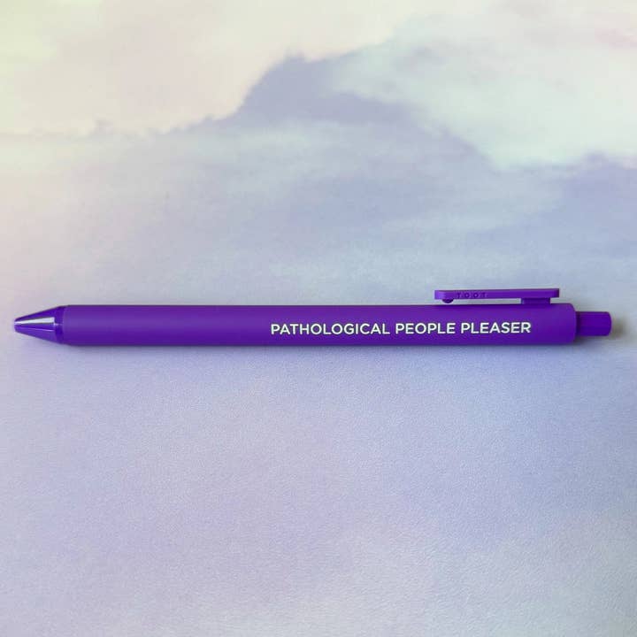 Caneta de gel Pathological People Pleaser por atacado de MangoIllustrated