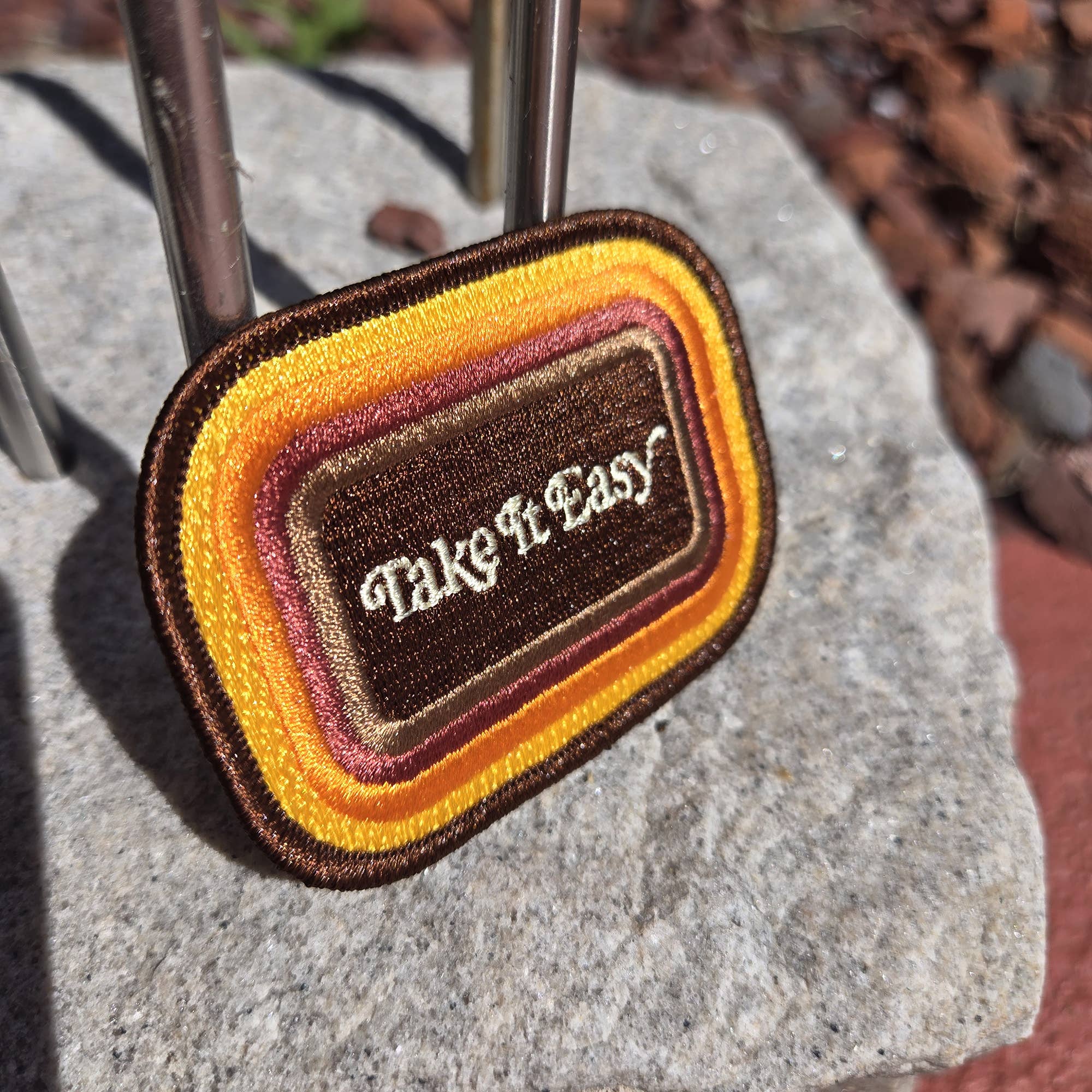 GiGi Thomas Designs - Wholesale Patch - Take It Easy Embroidered Patch4