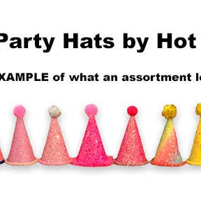 Pooch Party Hats Assortment (Wholesale Only) for wholesale by Hot Bows