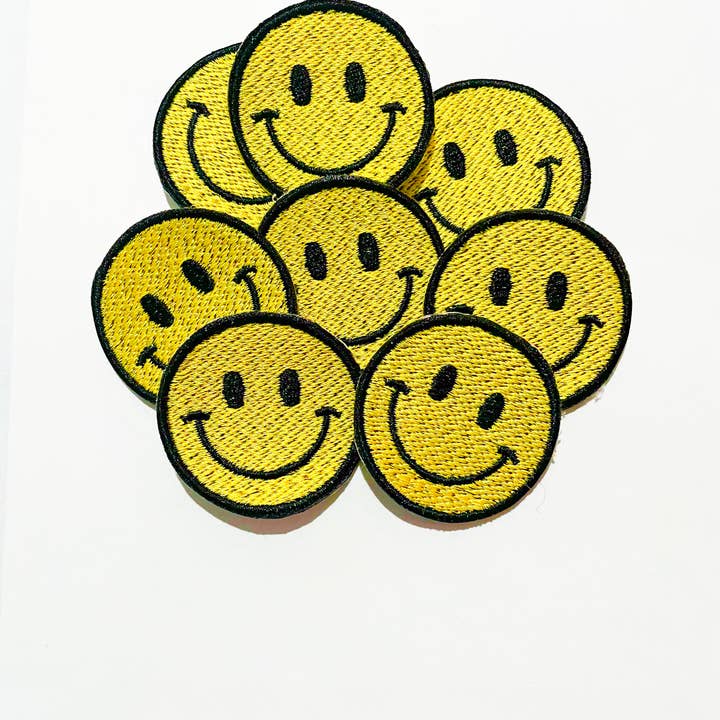 Fit Stitch Gear - Wholesale Patch - Smile Face Patch1