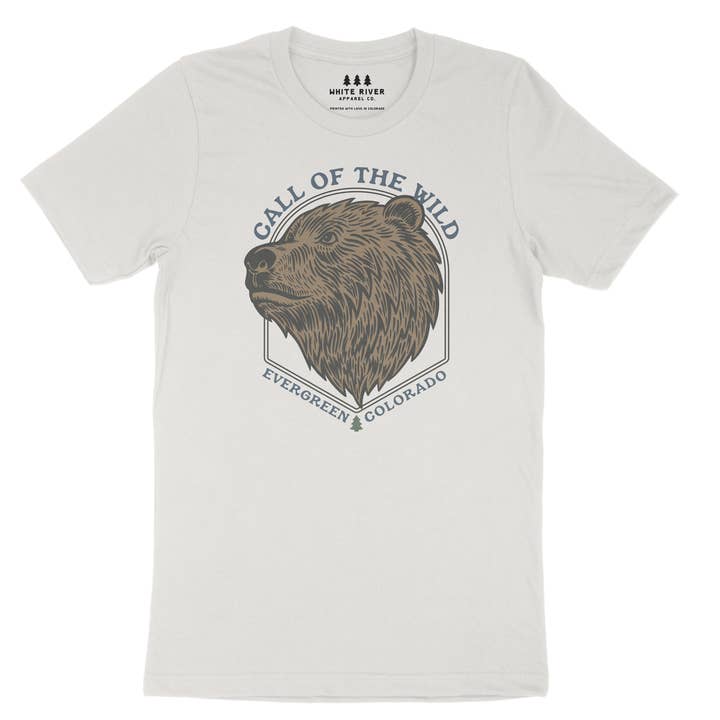 Camiseta del Oso Salvaje - PERSONALIZABLE para venta al por mayor de White River Apparel Company