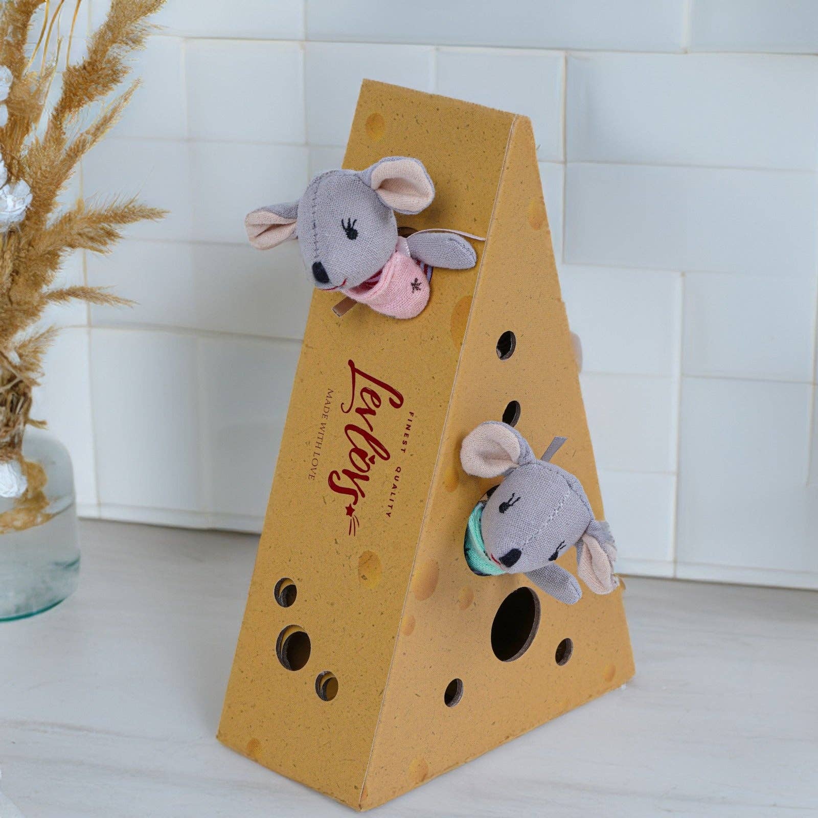 LEVLOVS – Großhandel Spielzeugset – Kinder – Babymäuse in Käsebox2