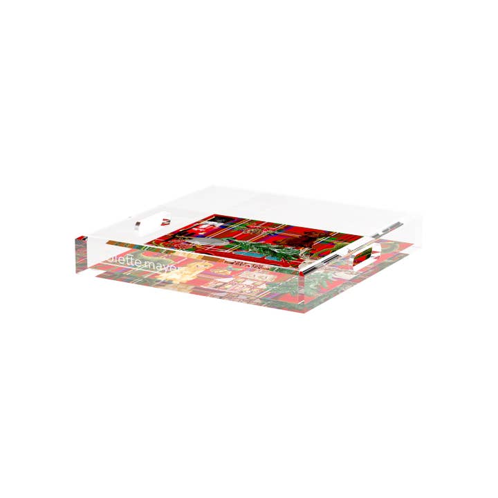 Nicolette Mayer Collection - Wholesale Decorative Tray - Ultimate Christmas Acrylic Square Decorative Tray29