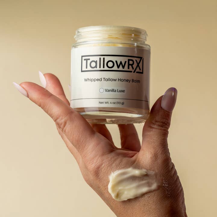 TallowRX - Wholesale Body Balm/Butter - Premium Whipped Tallow Honey Balm