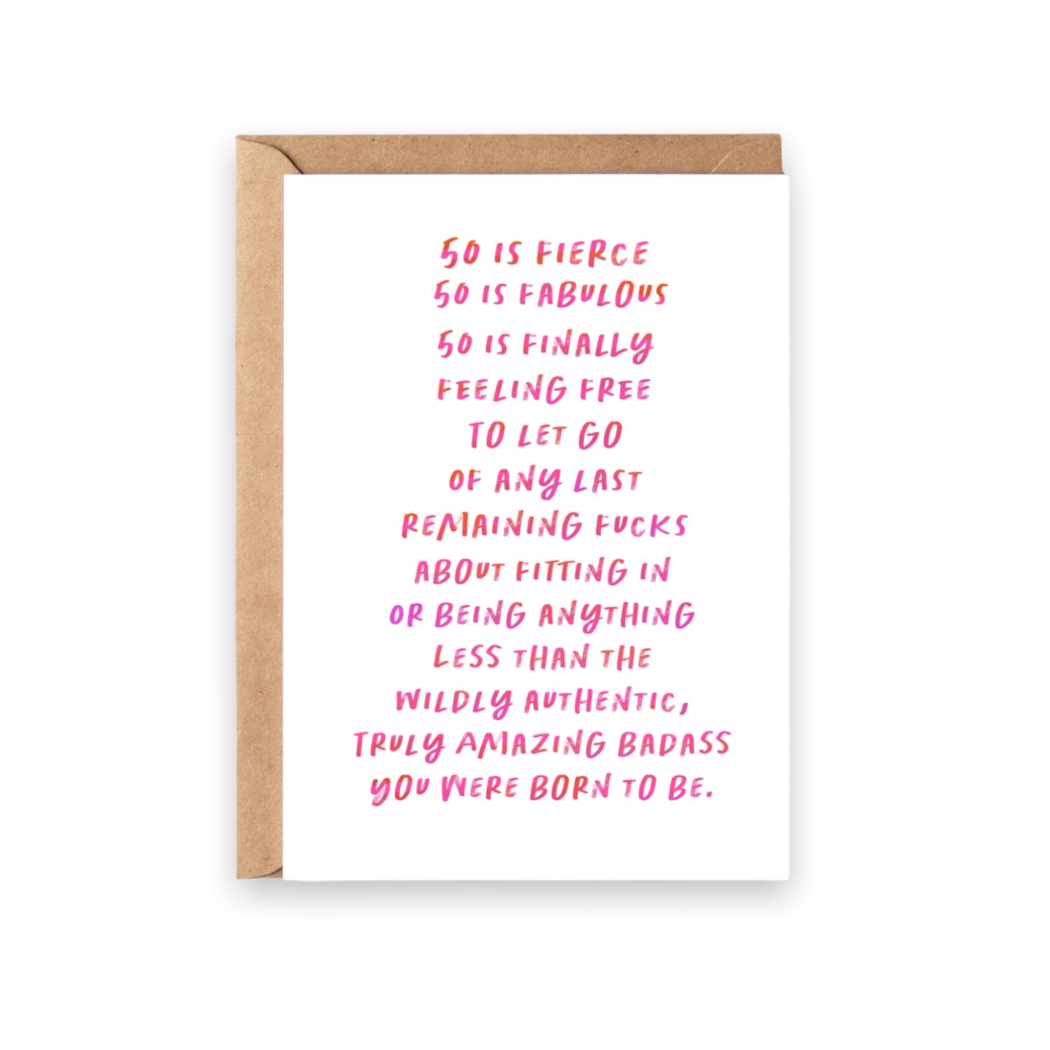 Card & Story - Vente Cartes d'anniversaire - 50e anniversaire (avec mot F)3