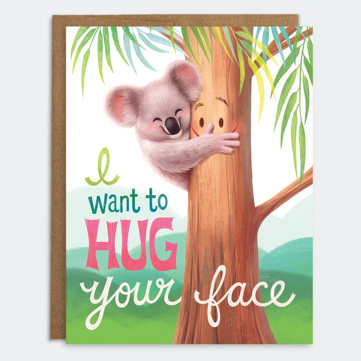 Koala Hug | Love Card pour la vente par Mudsplash Studios