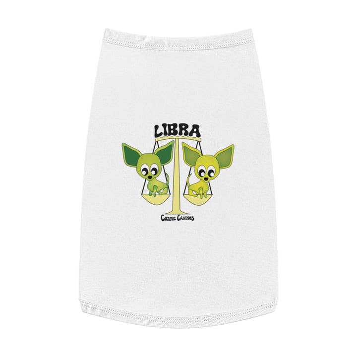 LIBRA Pet Tank Top for wholesale by Cozmic Canines