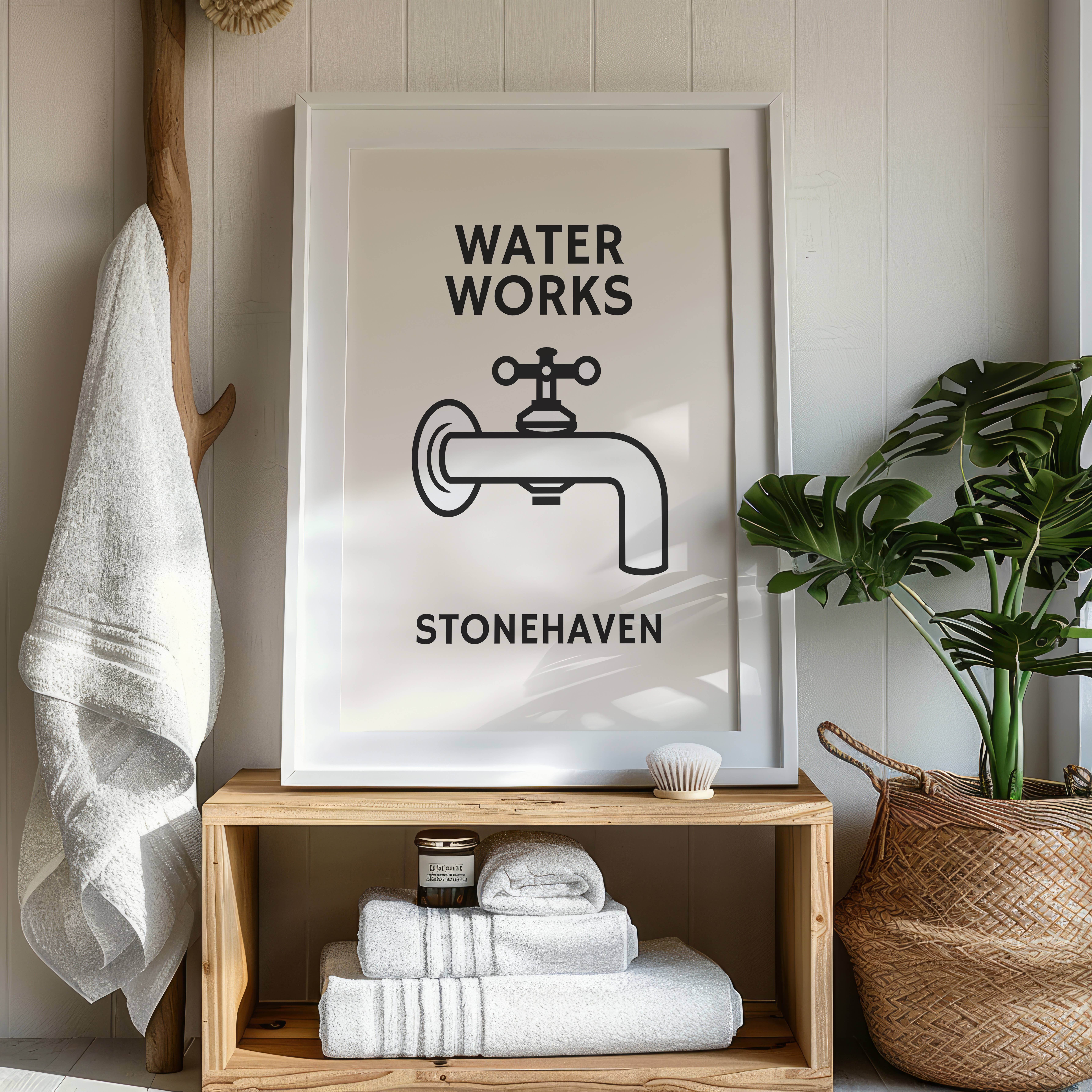 Timmy Loves – wholesale Art print – Customised Water Works A3 Art Print4