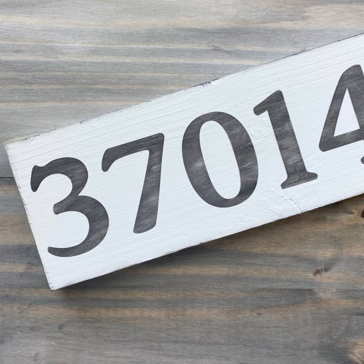 Anchored Soul Designs - Wholesale Sign - Large Zip Code Sign, customize souvenir personalized design3