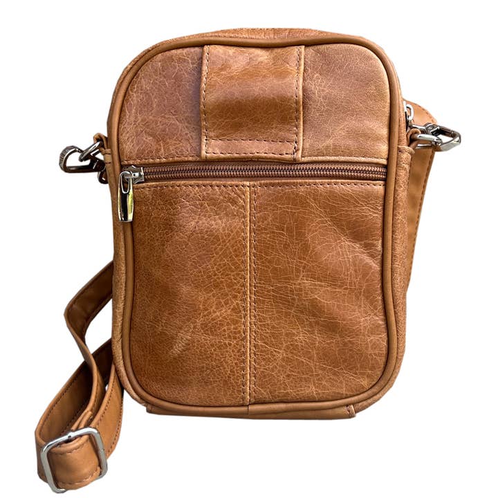 Roma Leathers, Inc. - Wholesale Crossbody Bag - Women's - W008 cowhide leather crossbody9