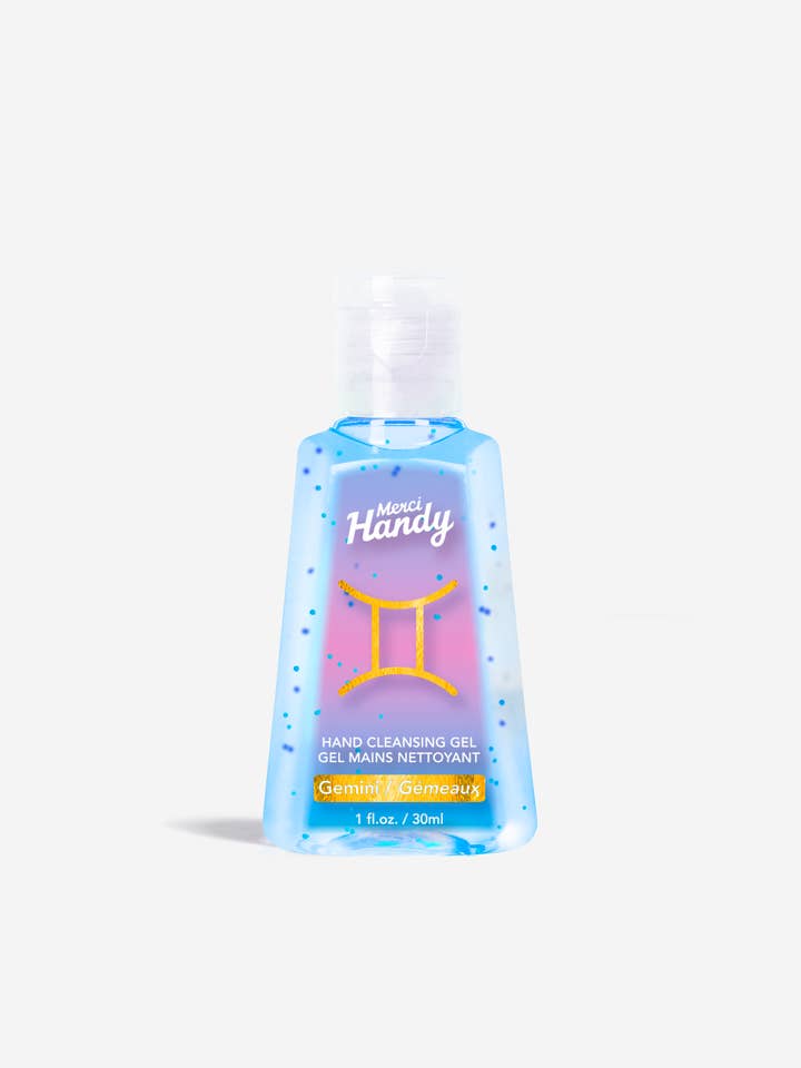 Gel Nettoyant pour les Mains Gemini pour la vente par Merci Handy