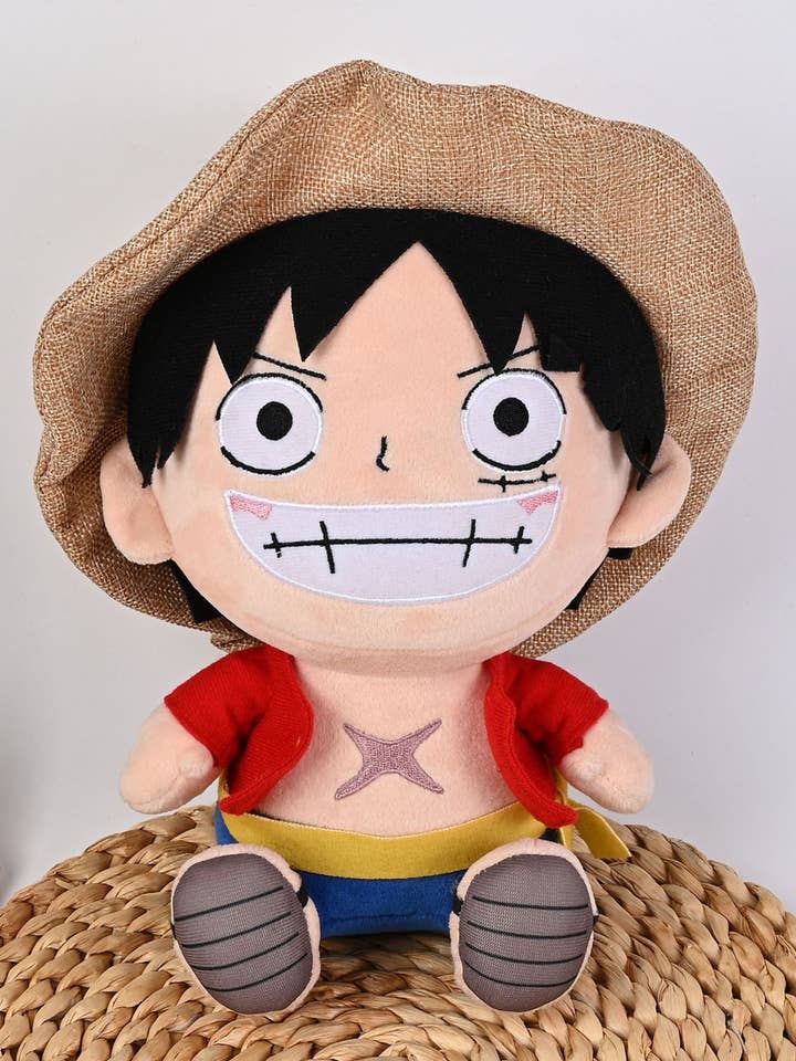 Peluche di One Piece Monkey D. Luffy per la vendita all'ingrosso da parte di Close Up GmbH