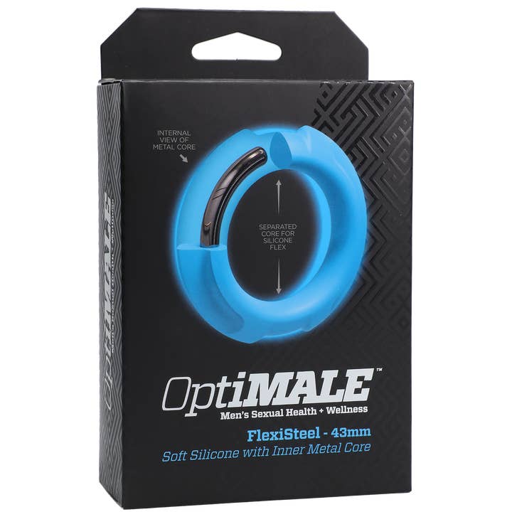 OptiMALE FlexiSteel C-Ring - 43mm for wholesale by Doc Johnson