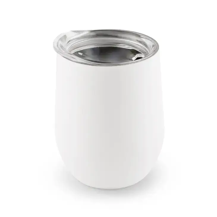 Weddingstar Inc. - Venta al por mayor Vaso termo - Vaso de viaje sin tallo de 12 onzas, en blanco3