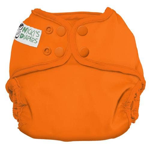 Nicki's Diapers Snap Cover - Dreamsicle - OS for wholesale by Nicki's Diapers (Planetwise Wholesale)