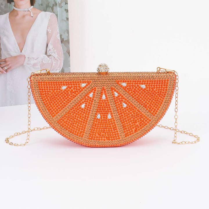 3AM BY H&D ACCESSORIES - Wholesale Clutch Bag - Women's - Metallic Acrylic Clutch