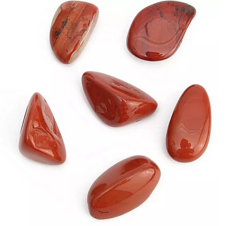 Liv Rocks - Wholesale Spiritual Stone/Crystal - Tumbled Red Jasper Healing Crystals1