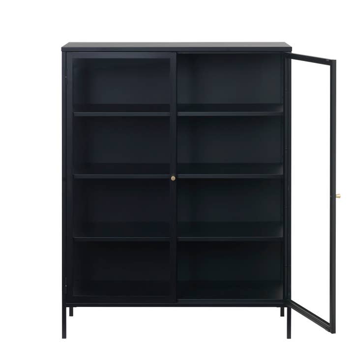 Black Golden 1165UFABlack/ Gold Short Cabinet for wholesale on Faire1