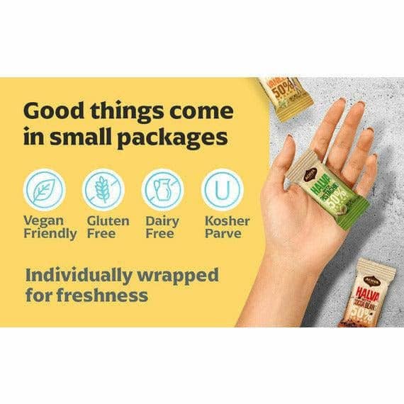 Galil Brands - Venta al por mayor Tarta - Mini bolsa de snack de halva | Halva | 215 g11