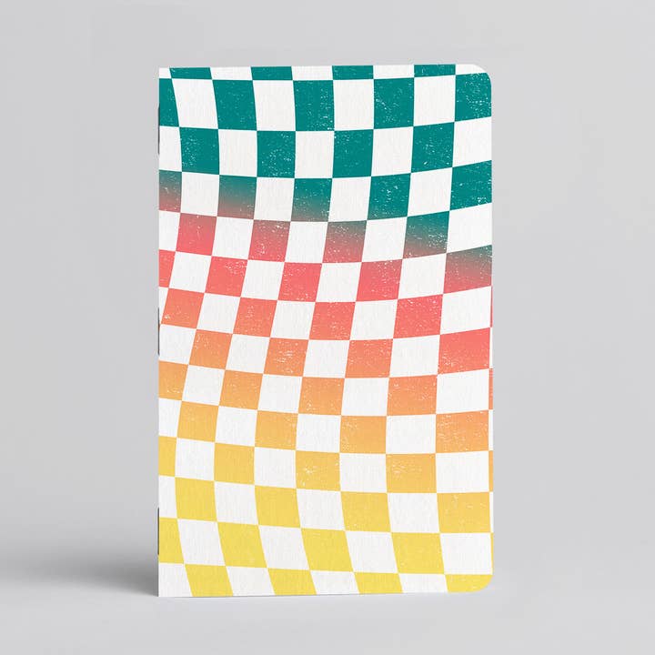 Checkered Days - Notebook/Journal Alternative style Checker for wholesale by Justin Ryan Books