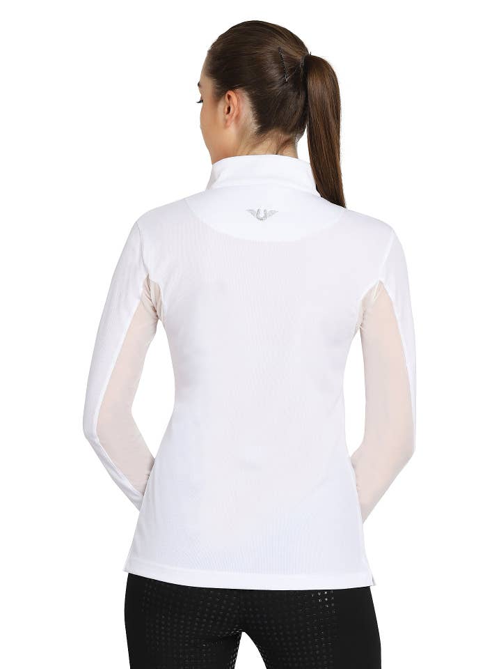 JPC Equestrian - Wholesale Athletic top – Women′s - TuffRider Ladies Ventilated Technical Long Sleeve Sport Shirt4