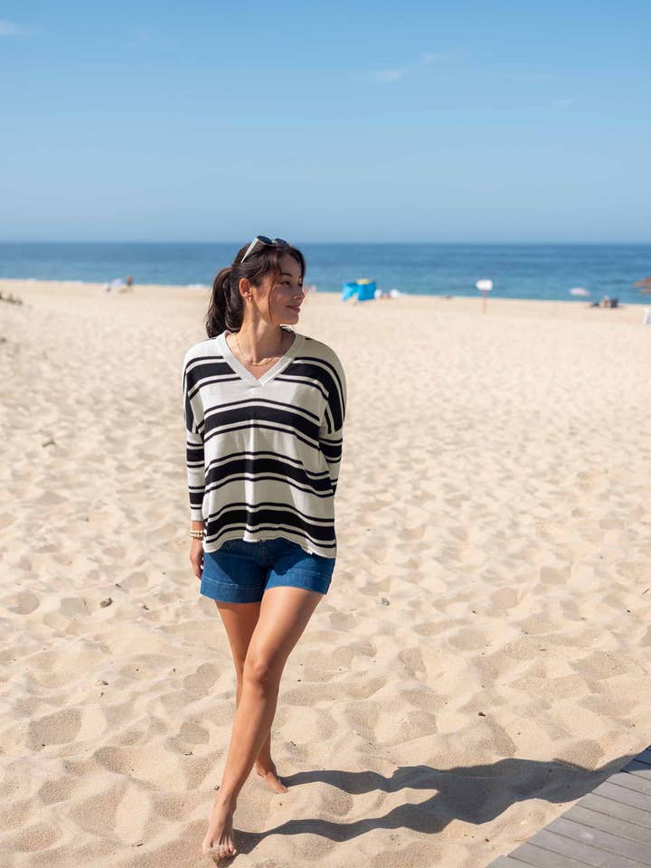 MERSEA - Wholesale Knit Top - Women's - Catalina V Neck Sweater61