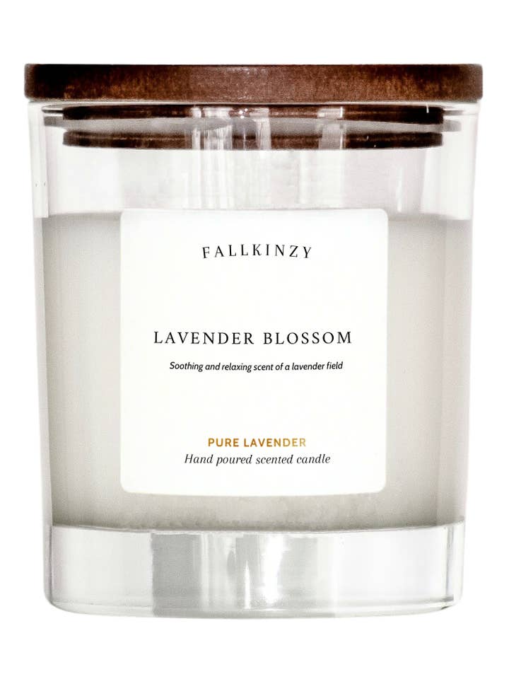 Lavender blossom – doftljus 180g för wholesale av Fallkinzy