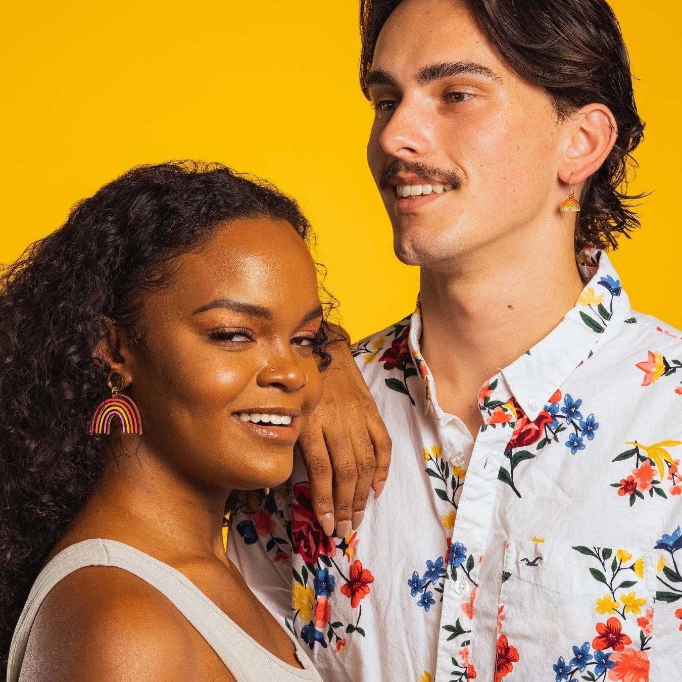 Sleepy Mountain - Wholesale Dangle Earrings - Rainbow Dangle Earrings6