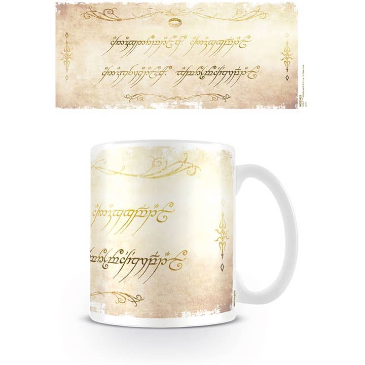 Pyramid International - Wholesale Coffee Mug - The Lord of the Rings (Ring Inscription)2