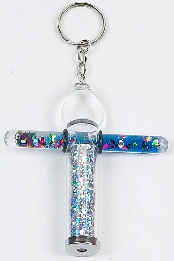 Golden Island Int'l Inc. – Porta-chaves - Unissexo por atacado – GI-8016K/40 Mini Caleidoscópio de Fogos de Artifício c/ Chaveiro (12 pk)5