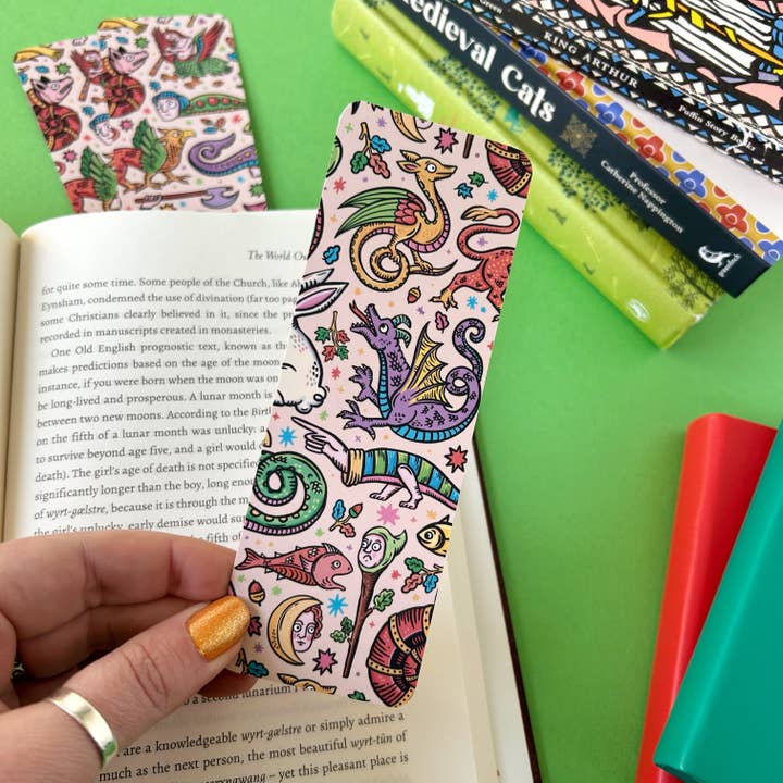 Stacey McEvoy Caunt - Wholesale Bookmark - Medieval Menagerie Bookmark3