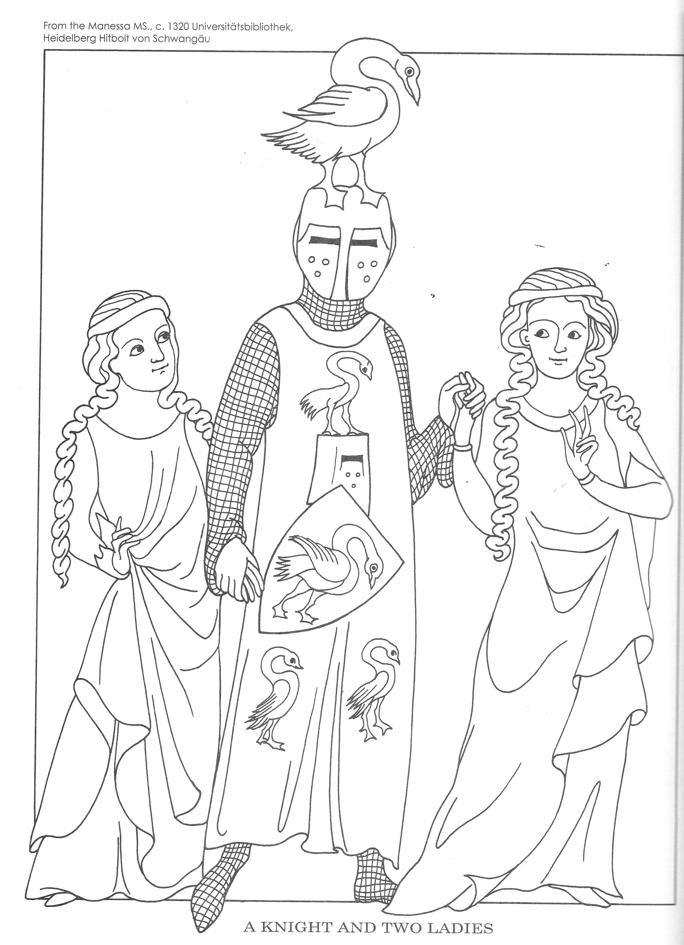 Bellerophon Books - Wholesale Coloring & Activity Book - Kids & Baby - Book of the Middle Ages2