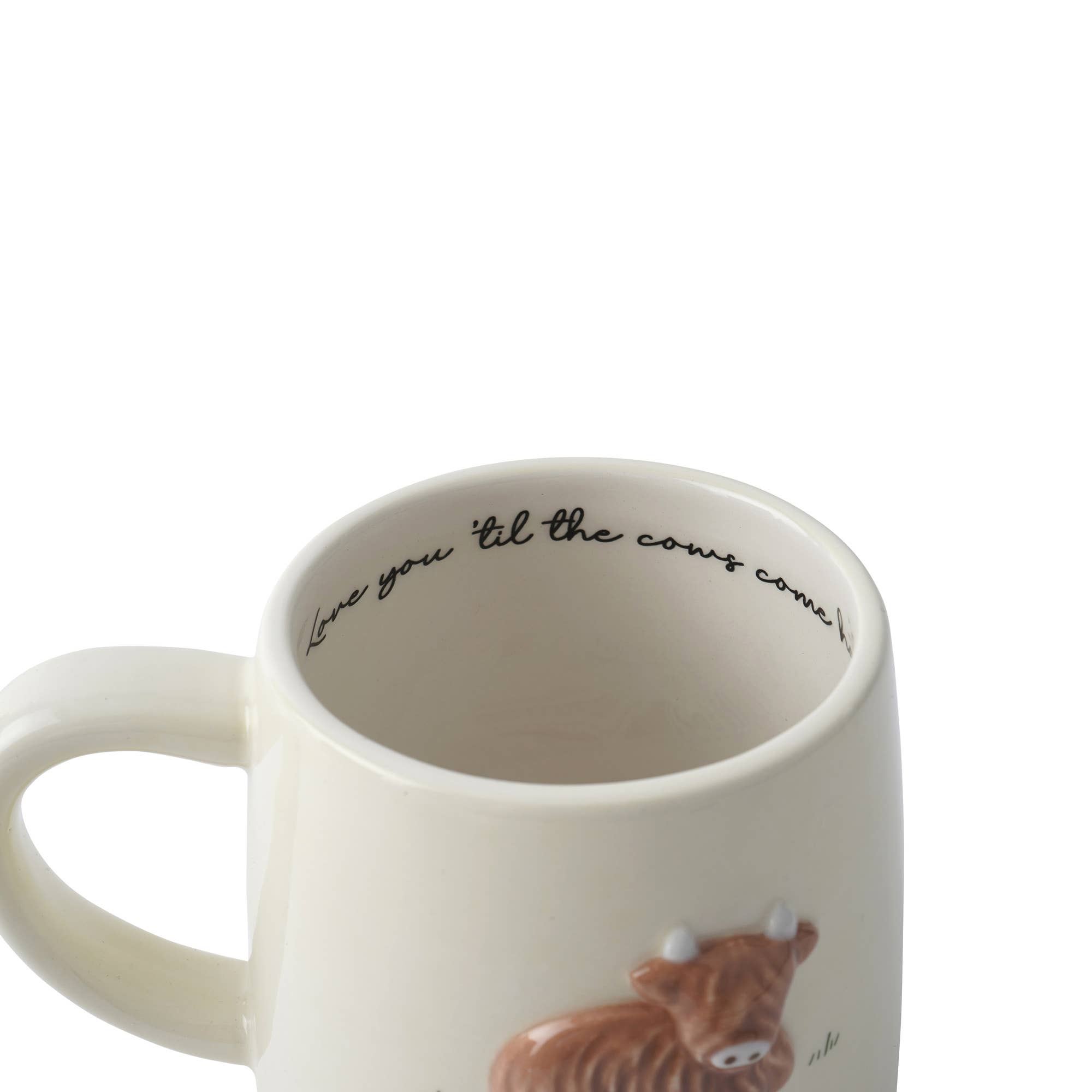 CGB Giftware - Wholesale Coffee Mug - Bramble Farm Highland Cow Stoneware Mug In Gift Box2