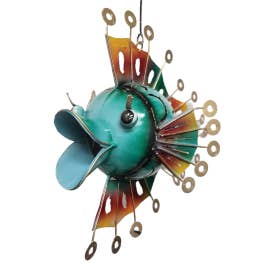 White Elephant - Wholesale Candle Holder - Metal Hanging Fish Candle Holder