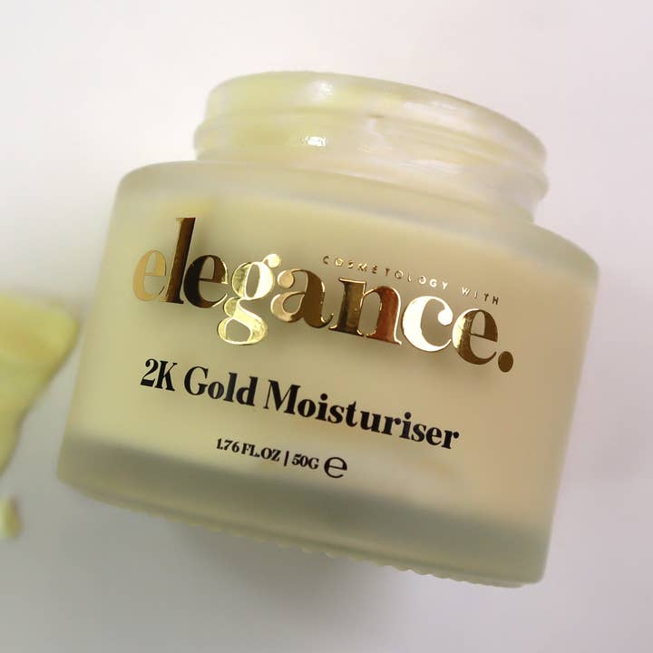 2K Gold moisturiser for wholesale by Cosmetology with Elegance