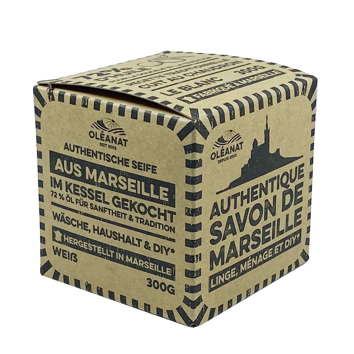 mOrganics Beauty - Wholesale Bar Soap - Oleanat Marseille Soap Beige 300g1