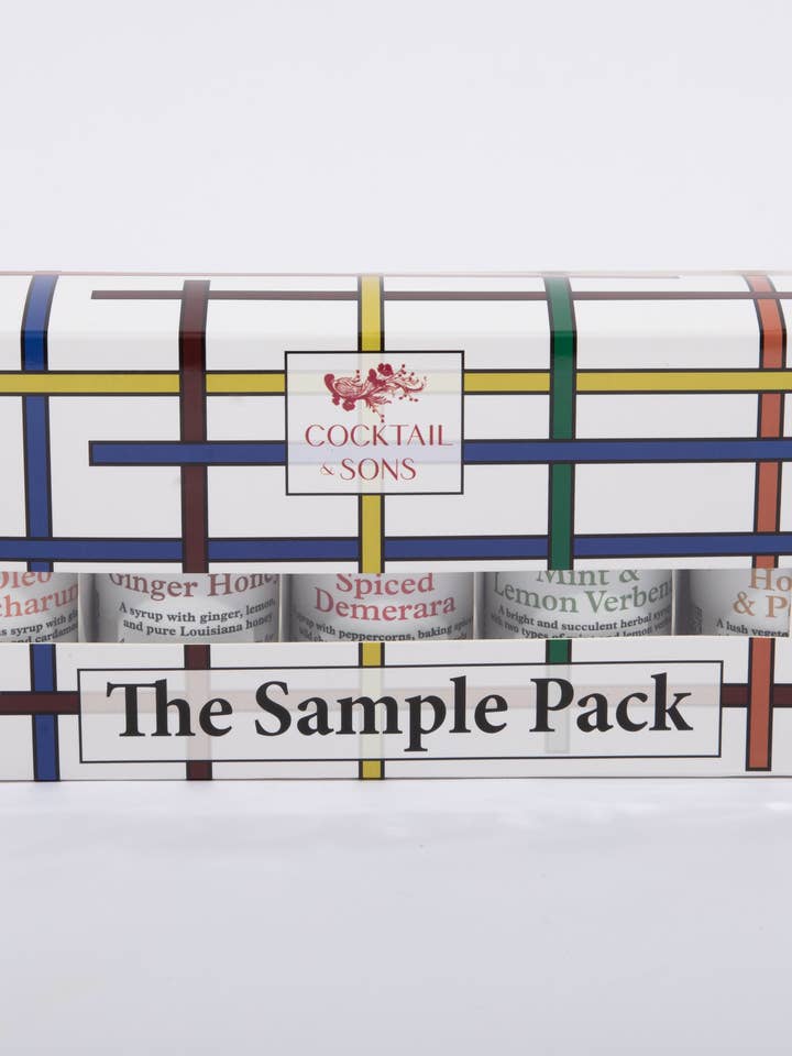 The Sample Pack | All Natural Cocktail Syrups for wholesale by Cocktail & Sons