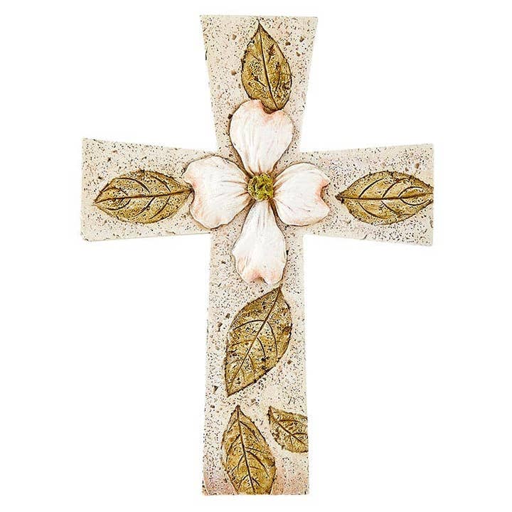 Angle - Wholesale Wall Cross - Legend of the Dogwood Cross