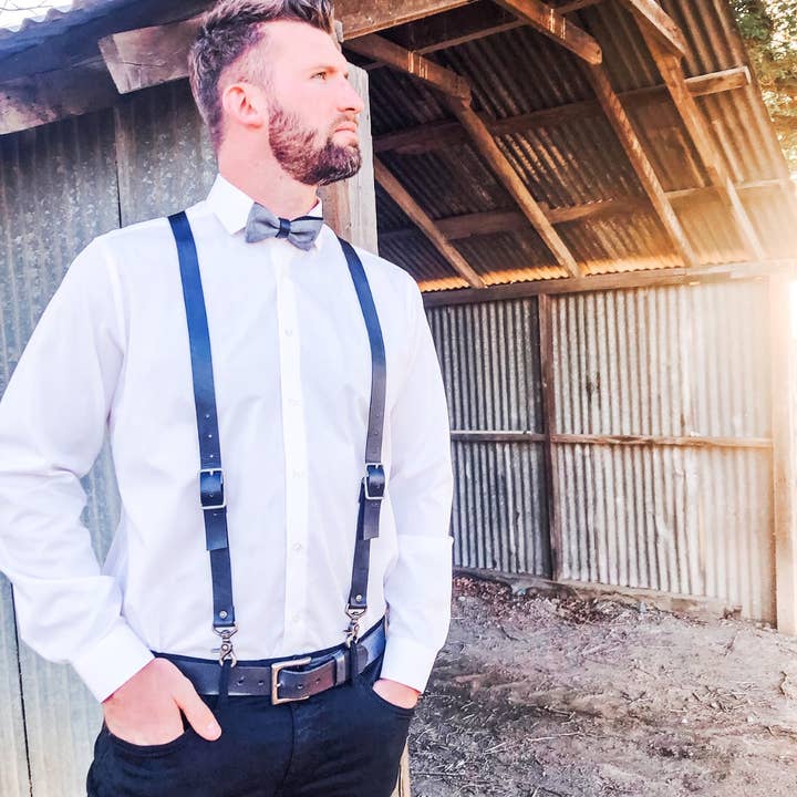 Rural Roots - Wholesale Suspenders - Men's - Leather Suspenders