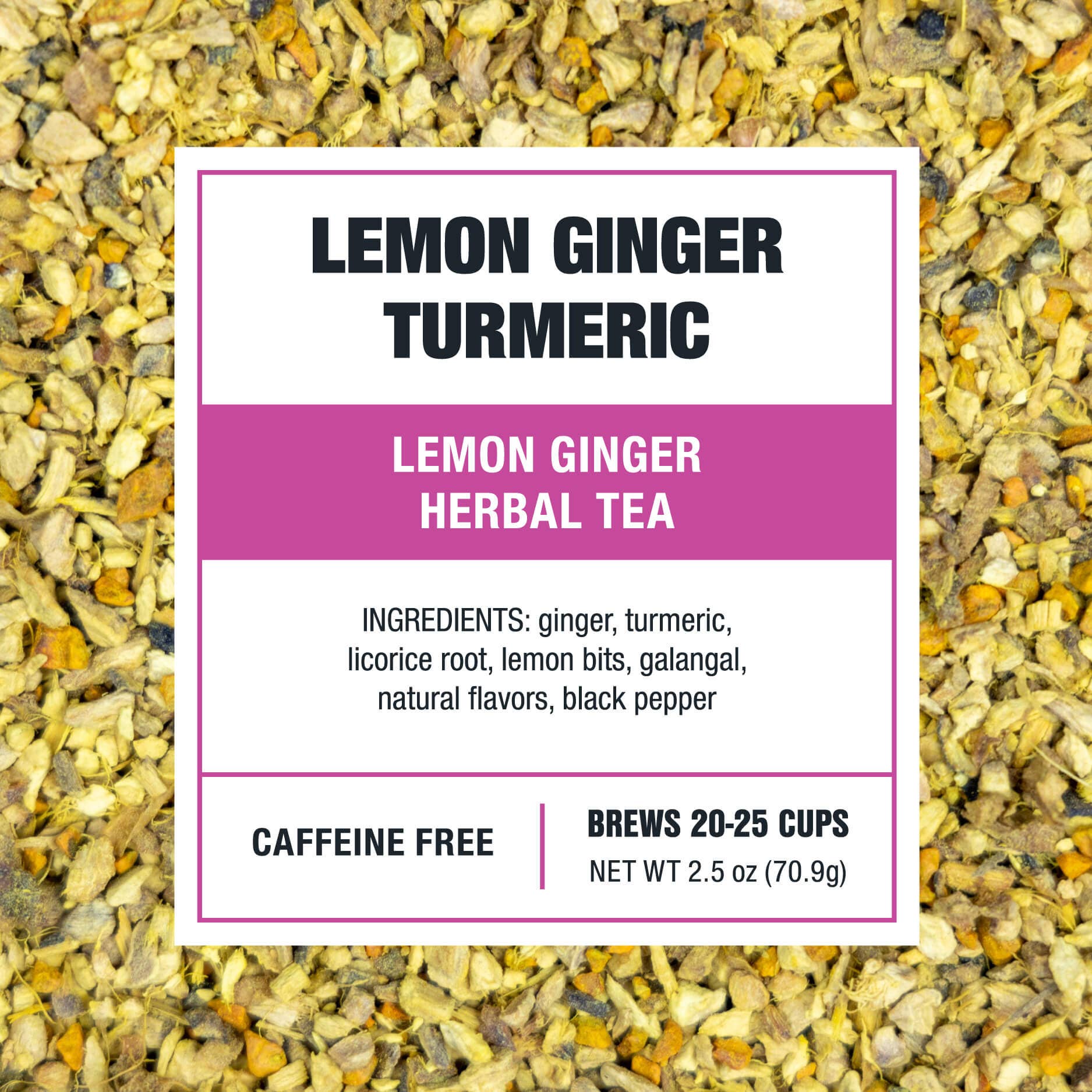 Tiesta Tea Company (loose leaf teas & accessories) - Vente Thé en vrac - Thé Citron Gingembre Curcuma | Mélange Bien-Être Sans Caféine2