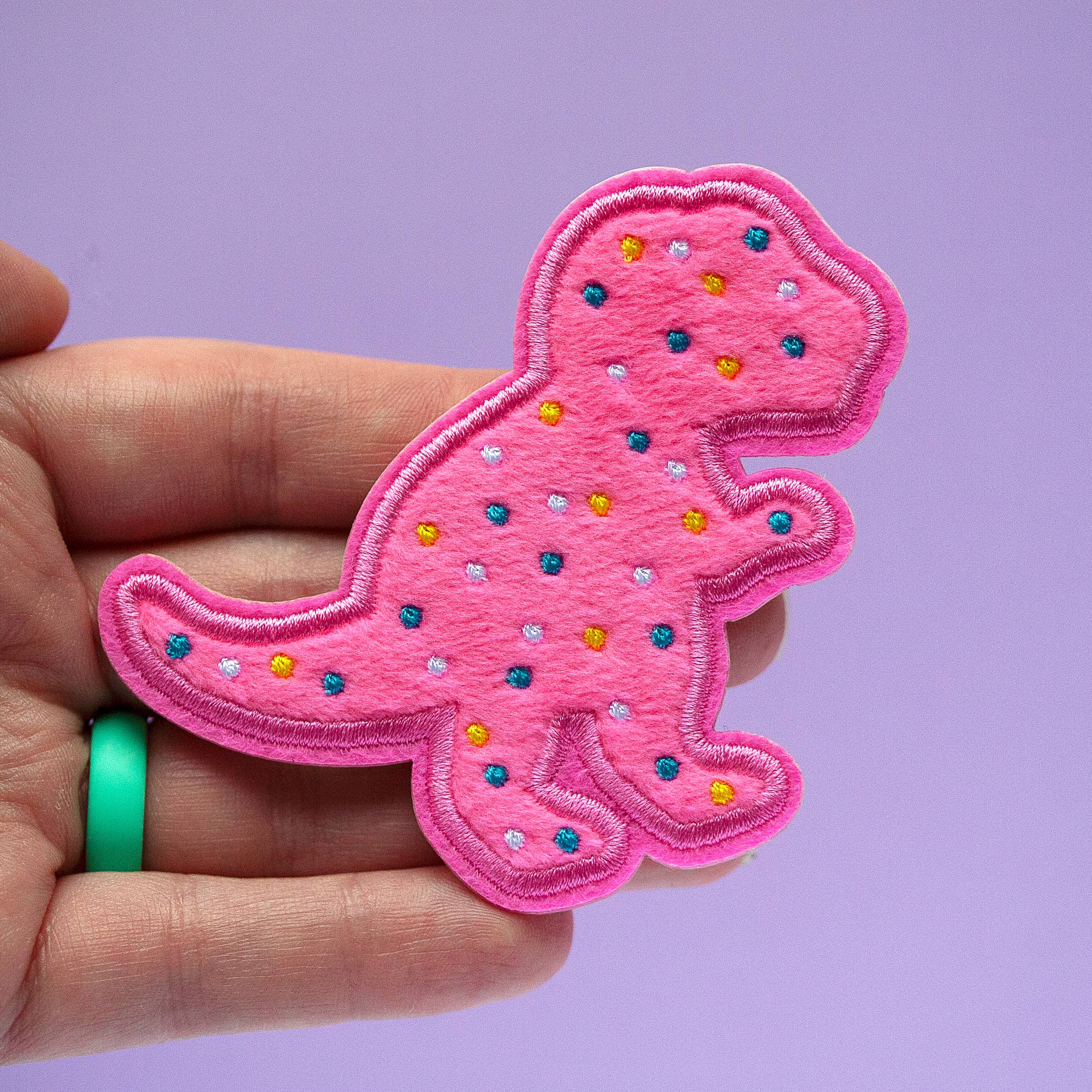 LuxCups Creative - Wholesale Patch - Dino Cookie Patch Set4